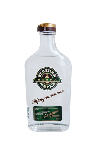 Зеленая Марка Традиционная 0.25 л фото водка Green Mark Traditional 0,25 л