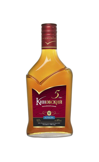 Киновский 5 лет 0.25 л фото коньяк Kinovsky 5 Years Old 0,25 л