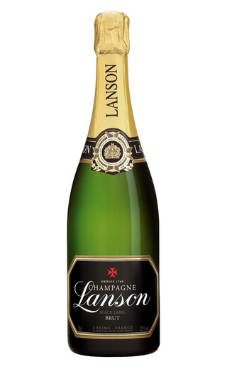 Лансон Блэк Лейбл Брют 0.75 л фото шампанское Lanson Black Label Brut 0,75 л