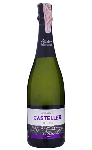 Ковидес Кастейер Полусухое 0.75 л фото игристое вино Covides Casteller Semi-sec 0,75 л