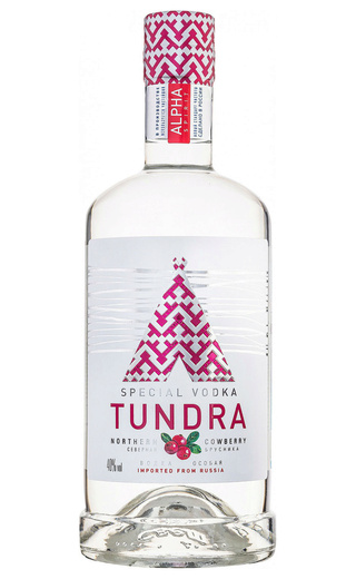 Водка Тундра Северная брусника 0,5 л