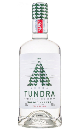 Тундра Нордик Нейче 0.5 л фото водка Tundra Nordic Nature 0,5 л