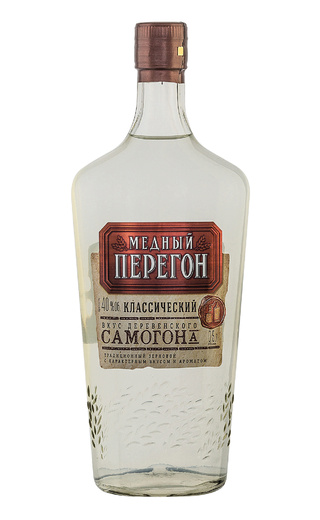 фото водка Mednyj Peregon Klassicheskij 0,5 л