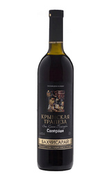 Вино Крымская трапеза Саперави