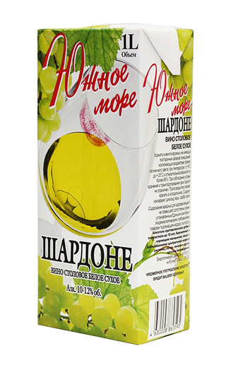 Южное Море Шардоне 1 л фото вино Uzhnoe More Chardonnay 1 л