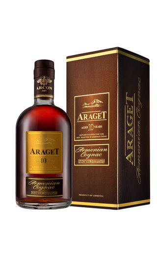 Арагет 10 лет 0.5 л фото коньяк Araget aged 10 years 0,5 л