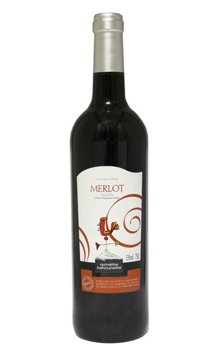 Фие де Луа Амели Лятурель Мерло 0.75 л фото вино Fiee des Lois Amelie Latourelle Merlot 0,75 л