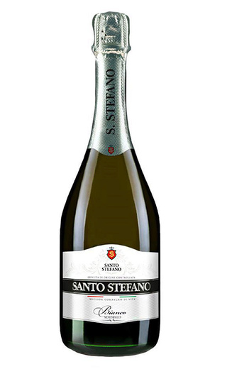 Игристое вино Агросервис Санто Стефано Белое Полусухое 0,75 л