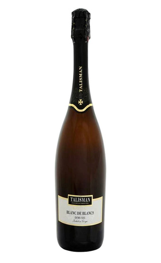 Талисман Блан Де Блан Деми Сек 0.75 л фото игристое вино Talisman Blanc de Blancs Demi Sec 0,75 л