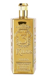 Водка 3 Килос Голд 999,9