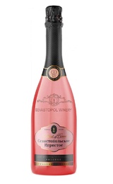 Игристое вино Севастопольское Игристое Розовое Полусладкое 0,75 л