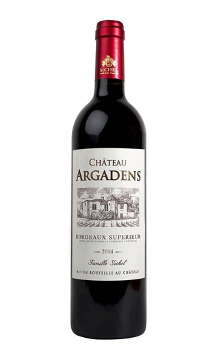 Мейсон Сишель Шато Аргаданс Руж 2015 0.75 л фото вино Maison Sichel Chateau Argadens Rouge 2015 0,75 л