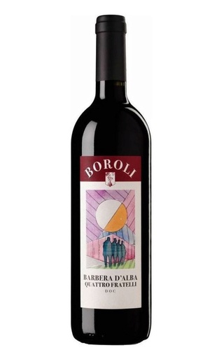 Вино Barbera D`alba Quattro Fratelli 2014 0,75 л