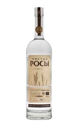 Водка Чистые Росы Из Ржаного Зерна 1 л.