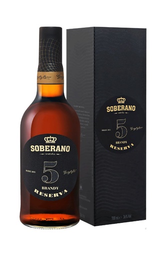 Бренди Soberano 5 Years Old Reserva 0,7 л