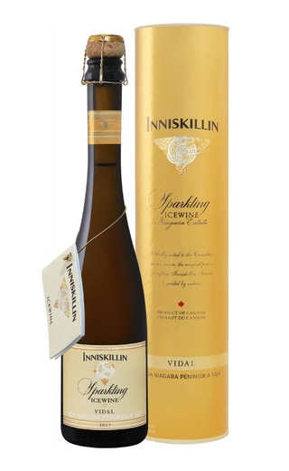 Иннискиллин Спарклинг Айсвайн Видал 0.375 л фото вино Inniskillin Sparkling Icewine Vidal 0,375 л