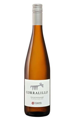 Корралило Гевюрцтраминер Долина Сан Антонио 2018 0.75 л фото вино Corralillo Gewurztraminer San Antonio Valley 2018 0,75 л