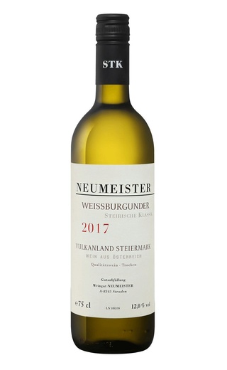 фото органическое вино Neumeister Weissburgunder Steirische Klassik Vulkanland Steiermark 2017 0,75 л