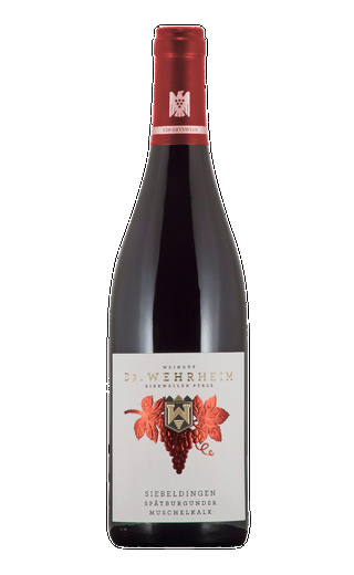 Верхайм Шпатбургундер Зибельдинген Mушелькальк 2017 0.75 л фото вино Dr. Wehrheim Siebeldingen Spatburgunder Muschelkalk 2017 0,75 л