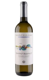 Вино Mantellassi Sasso Bianco Maremma 2018 0,75 л
