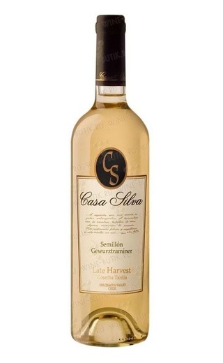 Каза Сильва Лэйт Харвест Семийон Гевюрцтраминер 2015 0.75 л фото вино Casa Silva Late Harvest Semillon Gewurztraminer 2015 0,75 л