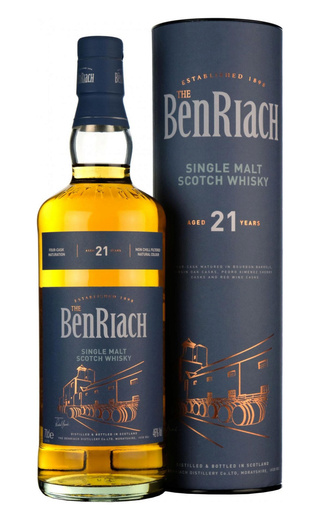 Бенриах 21 год 0.7 л фото виски Benriach 21 0,7 л