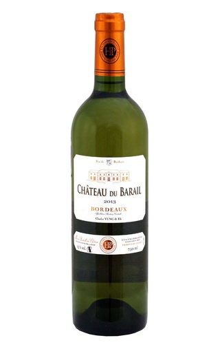 Шарль Юнг э Фис Шато дю Барай Бордо Белое 2017 0.75 л фото вино Charles Yung & Fils Chateau du Barail Bordeaux Blanc 2017 0,75 л
