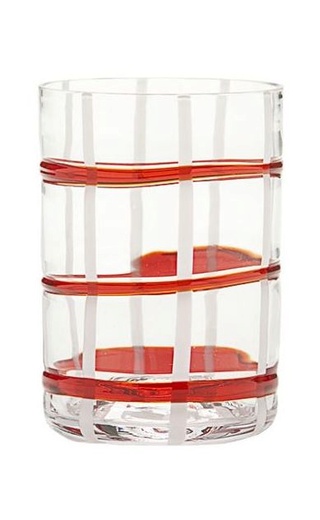 Дзафферано Твиддл Тумблер прозрачно-красный 0.35 л фото Zafferano Twiddle Tumbler Rosso 0,35 л