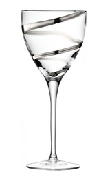 LSA International Malika Grand Wine Goblet Platinum Spiral 2 шт. 0,4 л