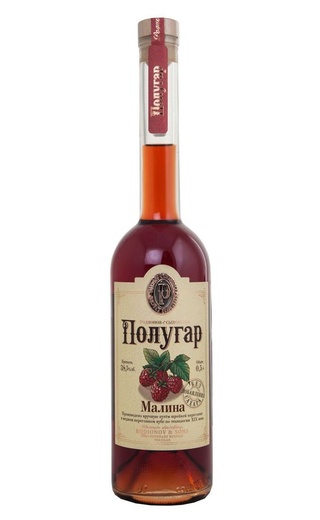 Полугар Малина 0.5 л фото водка Polugar Raspberry 0,5 л