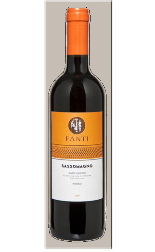 Тенута Фанти Сант'Антимо Россо Сасоманьо 2015 0.75 л фото вино Tenuta Fanti Sant'Antimo Rosso Sassomagno 2015 0,75 л