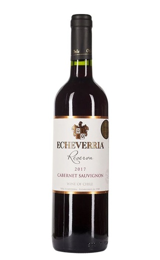 Эчеверрия Каберне Совиньон Резерва 2017 0.75 л фото вино Echeverria Echeverria Cabernet Sauvignon Reserva 2017 0,75 л