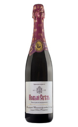 Игристое вино Новый Свет Крымское Красное Полусладкое