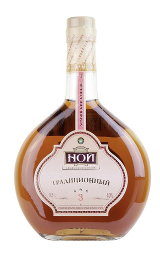 Ной Традиционный 3 года 0.5 л фото коньяк Noy Tradicional 3 Years Old 0,5 л