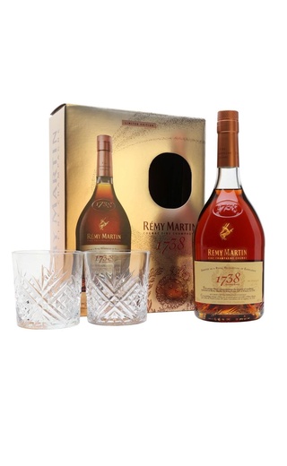 Коньяк Remy Martin 1738 Accord Royal цена 0,7 л с 2 бокалами 14570