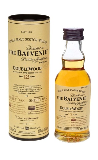 Виски Balvenie Doublewood 12 Years Old 0,05 л
