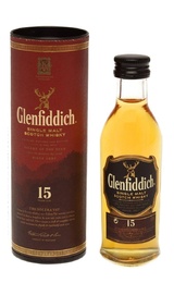 Виски Glenfiddich 15 Years Old 0,05 л