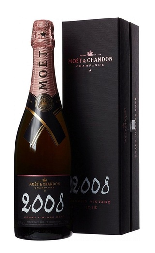 фото шампанское Moet & Chandon Grand Vintage Rose 2008 0,75 л