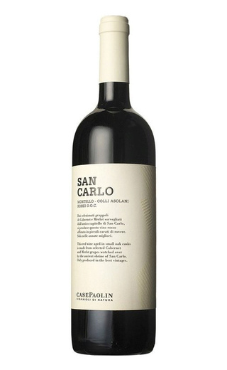 Органическое вино Case Paolin San Carlo Montello Colli Asolari Rosso 2013 0,75 л