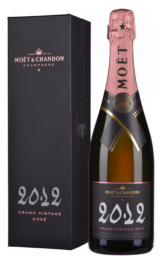 Шампанское Moet & Chandon Grand Vintage Rose 2012 цена 0,75 л в