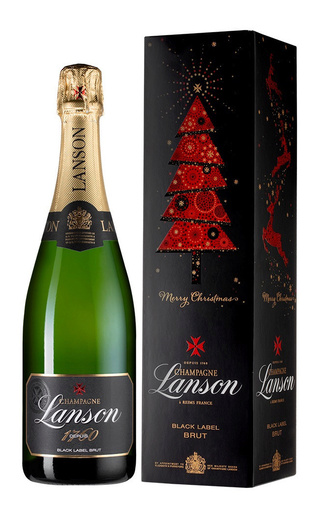 Лансон Блэк Лейбл Брют 0.75 л фото шампанское Lanson Black Label Brut 0,75 л