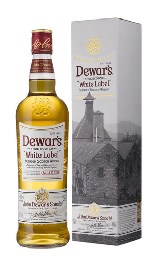 Дюарс Вайт Лэйбл 1 л фото виски Dewars White Label 1 л