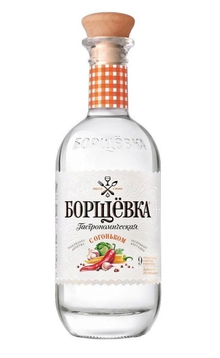 Борщевка с огоньком водка особая 0.5 л фото водка Borschevka Hot Spiced 0,5 л