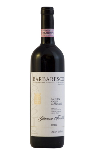 Джиакоза Фрателли Базарин Винья Джианмате 2012 0.75 л фото вино Giacosa Fratelli Basarin Vigna Gianmate 2012 0,75 л