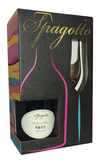 Кантине Кваттро Валли Спаготто Брют 0.75 л фото игристое вино Cantine Quattro Valli Spagotto Brut 0,75 л