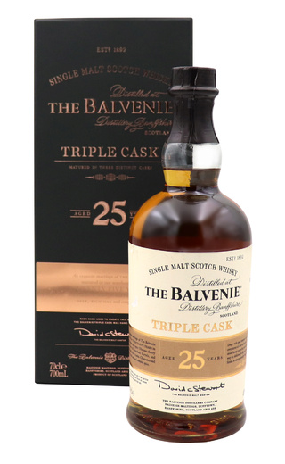 Балвени Трипл Каск 25 лет 0.7 л фото виски Balvenie Triple Cask 25 Years Old 0,7 л