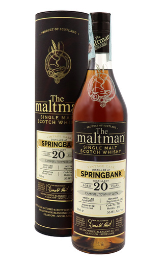 фото виски The Maltman Springbank 20 Years Old 1997 0,7 л