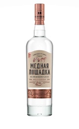 Водка Медная Лошадка на подовом хлебе