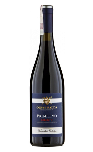 Корте Бальда Примитиво 2017 0.75 л фото вино Corte Balda Primitivo 2017 0,75 л