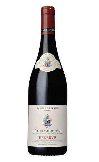 Фамий Перрен Кот дю Рон Резерв Руж 2017 0.375 л фото вино Famille Perrin Cotes du Rhone Reserve Rouge 2017 0,375 л